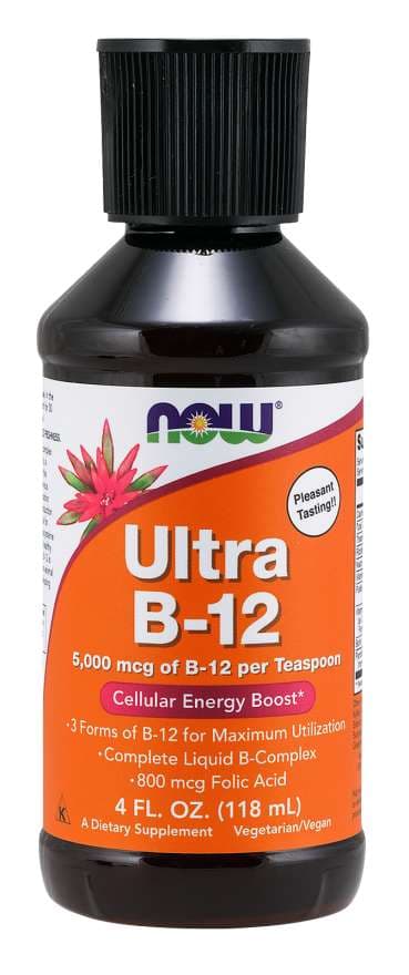 Vitamin B-12 Ultra Liquid - NOW Foods