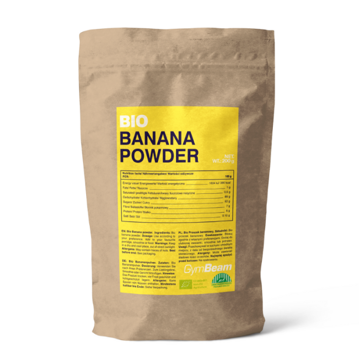 BIO Bananenpulver 200 g - GymBeam