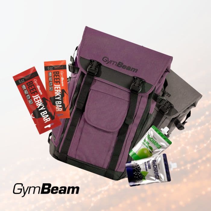 Backpack Adventure Eggplant - GymBeam