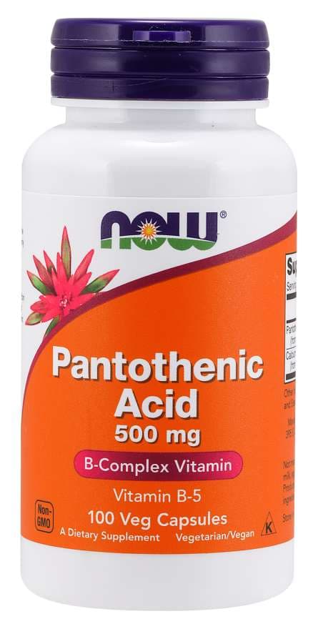 Pantothensäure 500 mg - NOW Foods