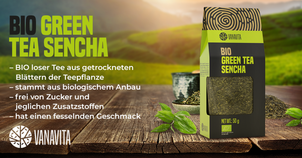 BIO Grüntee - Sencha - VanaVita