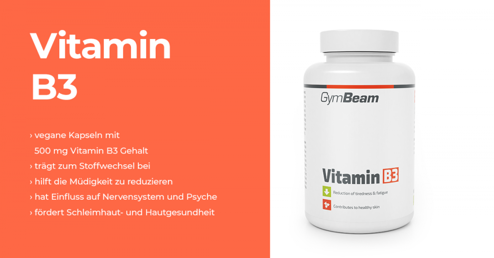 Vitamin B3 (Niacin) - GymBeam