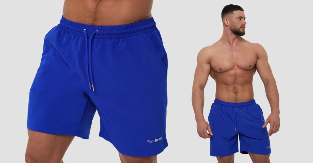 Men's Swim Shorts Blue - GymBeam