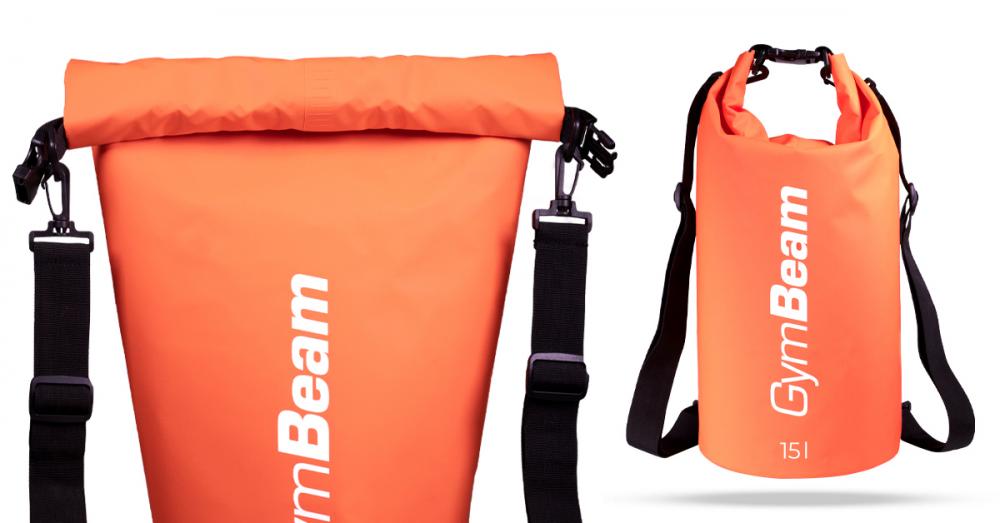 Wasserdichter Packsack Orange - GymBeam