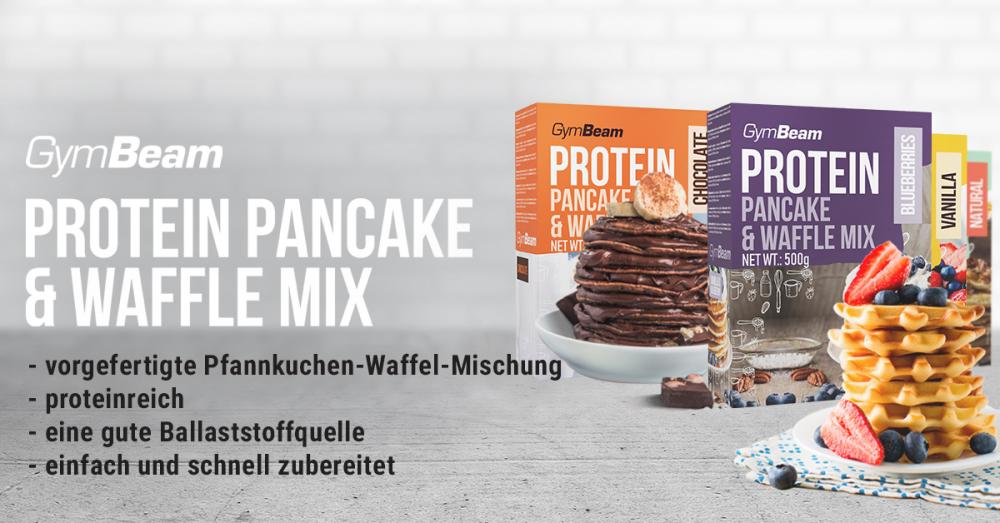 Protein Pancake & Waffle Mix 500 g - GymBeam