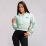 Sweatshirt für Damen Crop Mint - BeastPink