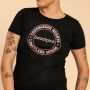 Serenity T-Shirt für Frauen in Black - BeastPink