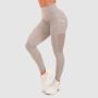 Women‘s Leggings Mesh Panel grey - GymBeam