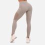 Women‘s Leggings Mesh Panel grey - GymBeam