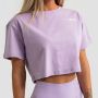 Limitless Cropped T-Shirt für Frauen Lavender - GymBeam