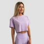 Limitless Cropped T-Shirt für Frauen Lavender - GymBeam