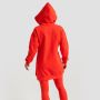 Women‘s Limitless Longline Hoodie Hot Red - GymBeam