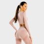 Women‘s Seamless Crop Top Marl rose gold - SQUATWOLF