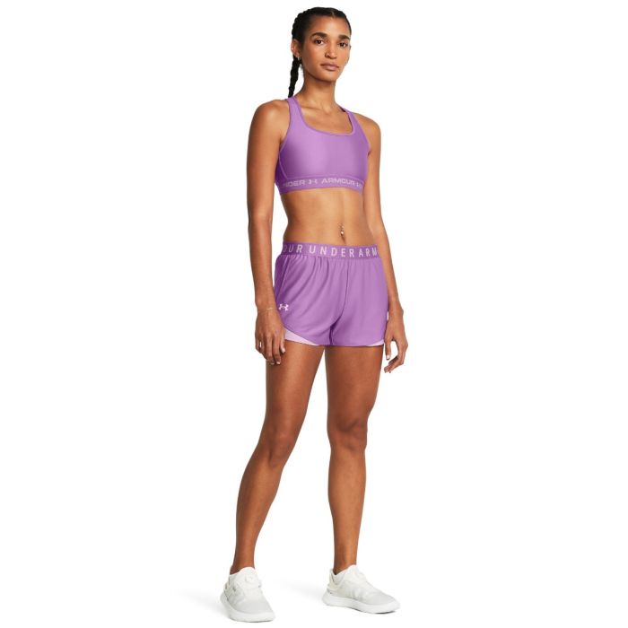 Women‘s Shorts Play Up Short 3.0 Purple - Under Armour