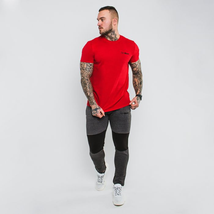 T-Shirt für Männer Basic Cherry Red - GymBeam