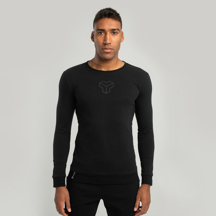 Essential Langarm-Shirt in Black - STRIX