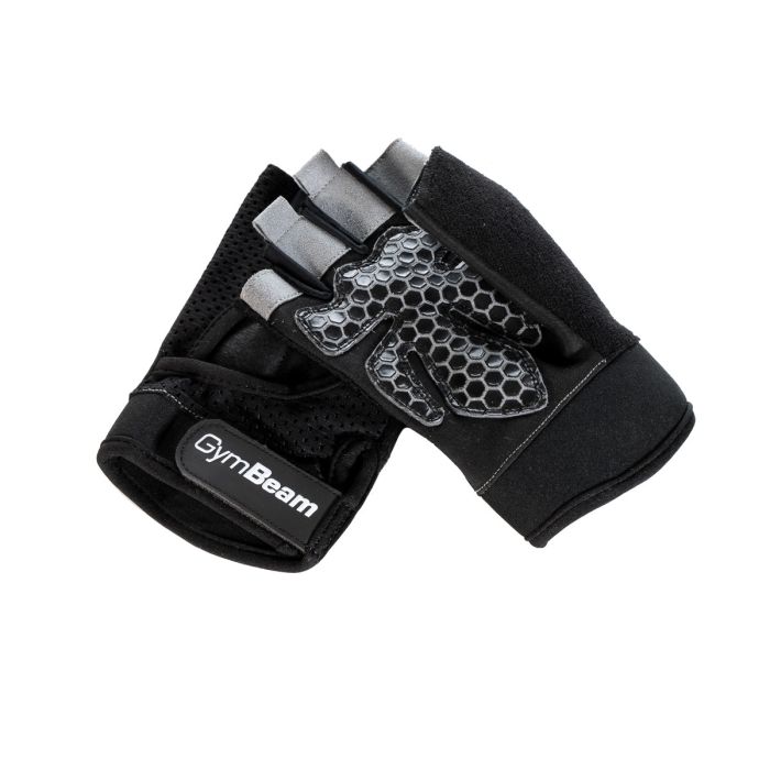 Fitnesshandschuhe Grip Black - Gymbeam