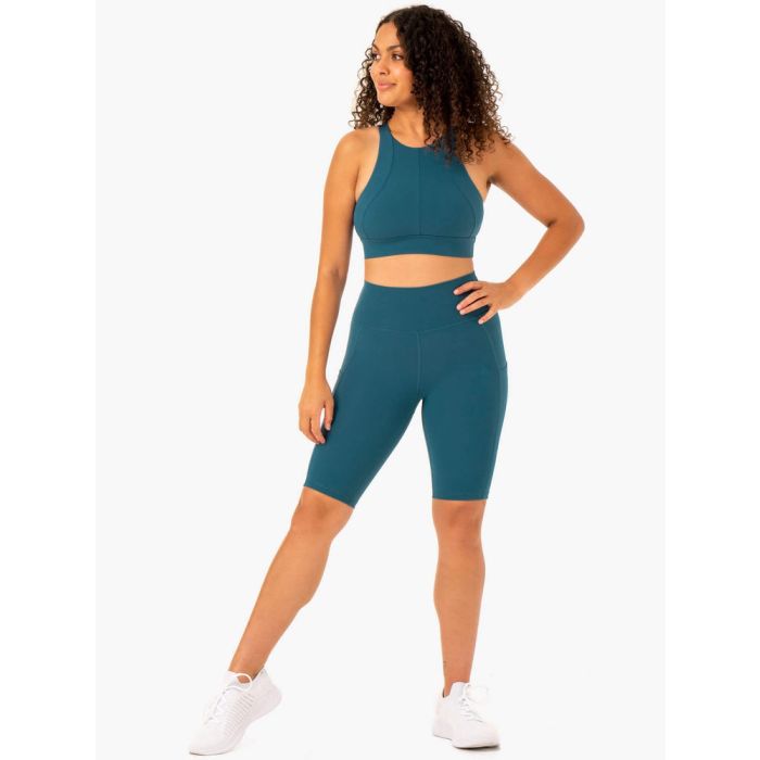 Sports Bra Reset High Impact Teal - Ryderwear