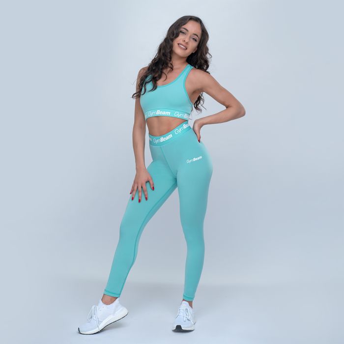 Sport-Busenhalter Simple Turquoise - GymBeam