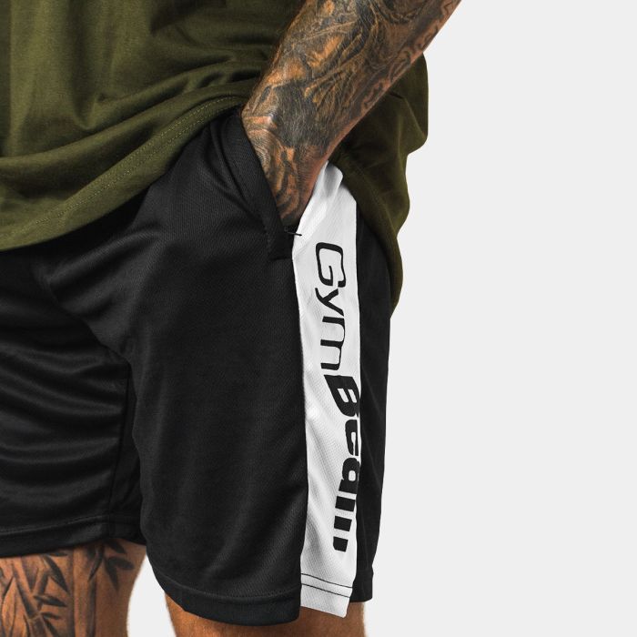 Vertical-Shorts für Männer in Black - Gymbeam