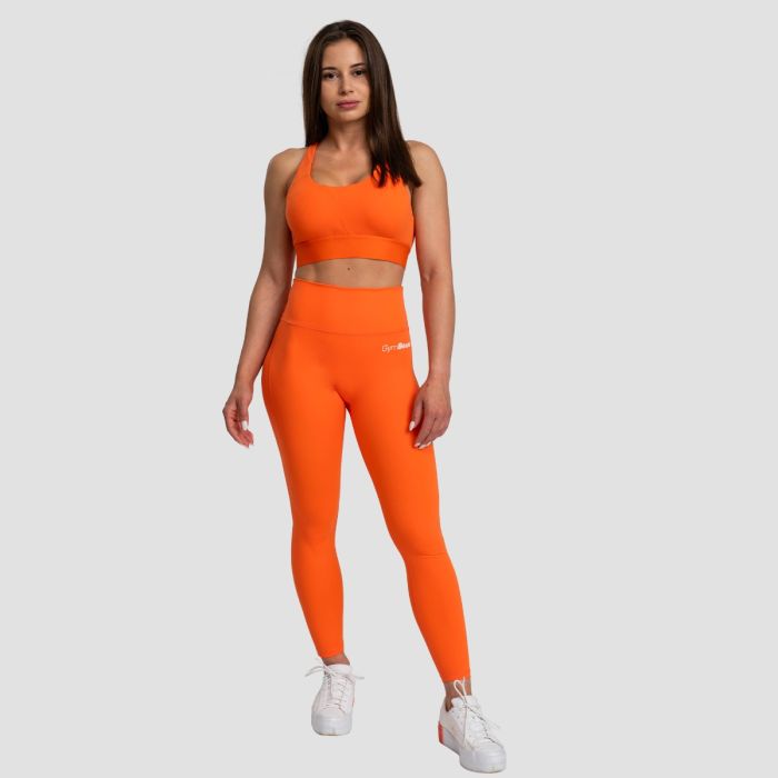 Limitless Sports Bra Orange - GymBeam