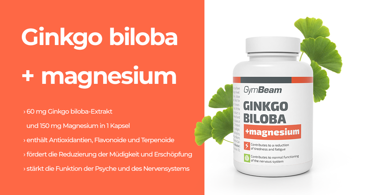 Ginkgo Biloba + Magnesium - GymBeam