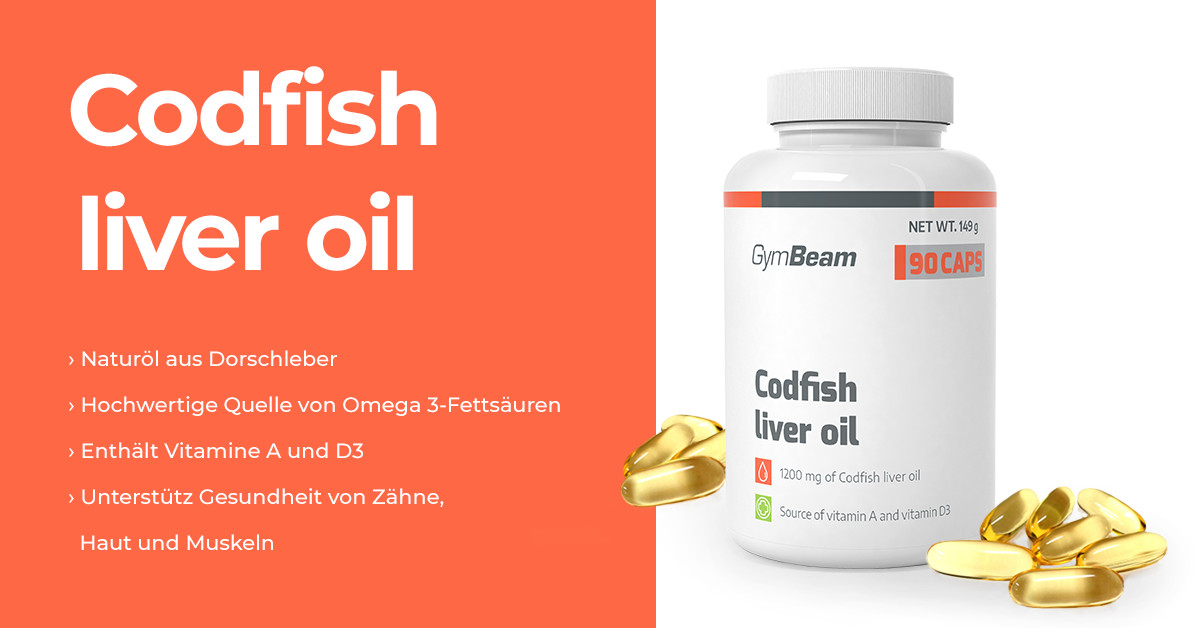 Codfish liver oil - GymBeam