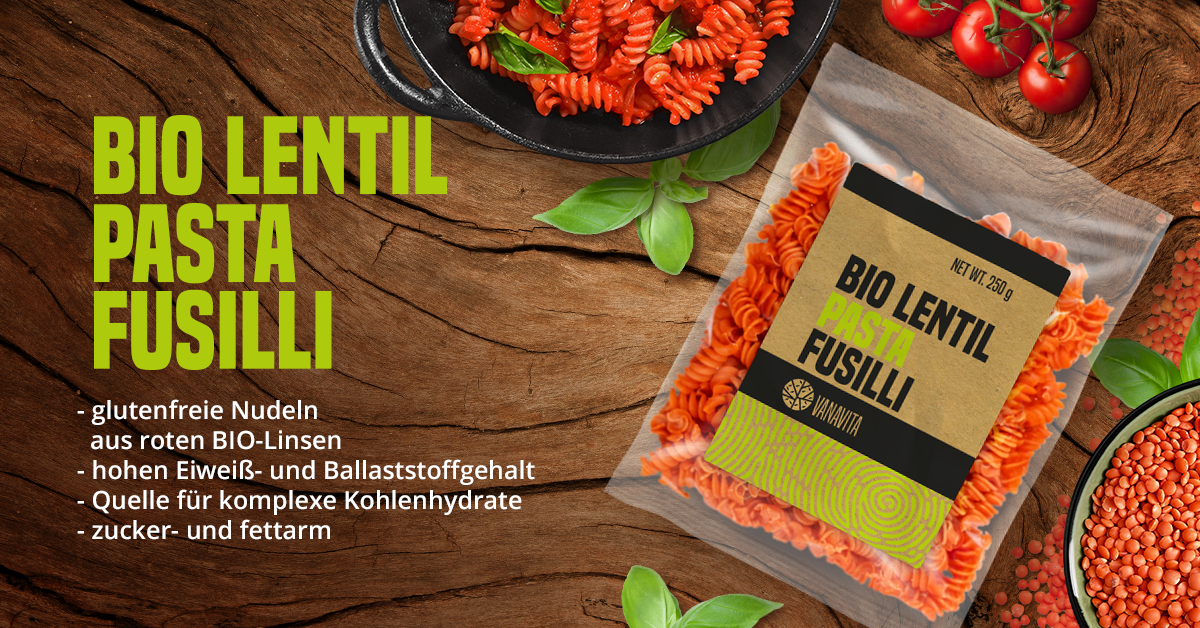 BIO Linsenfusilli - VanaVita