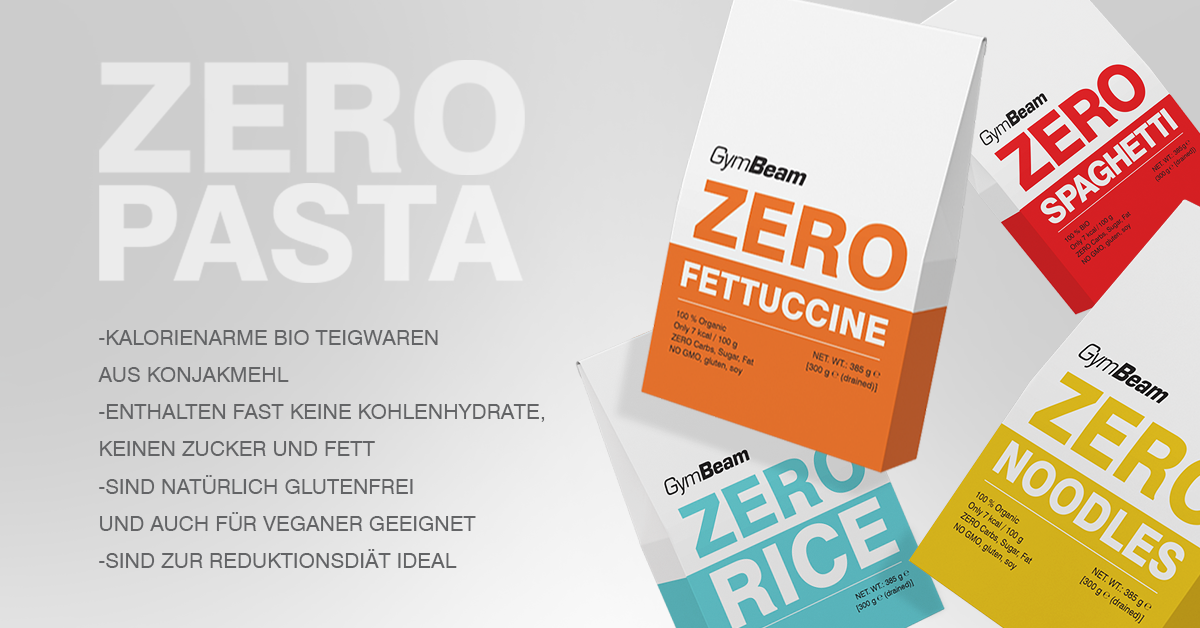 BIO Zero Fettucine 385 g - GymBeam