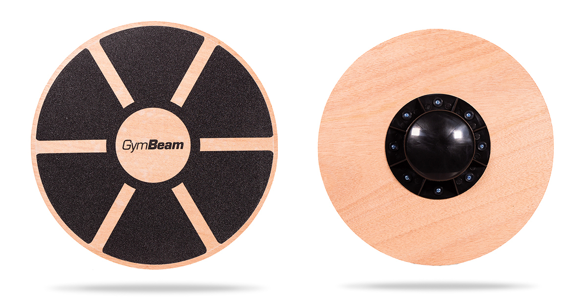 WoodWork Balance Board - GymBeam